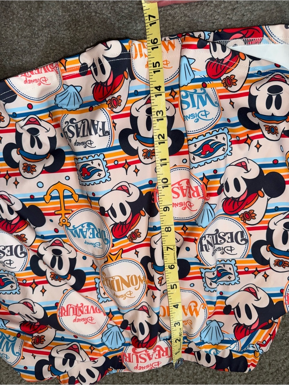 Disney Cruise Line Mickey and Minnie Mouse Circle Skort XS boutique/handmade - Picture 8 of 10